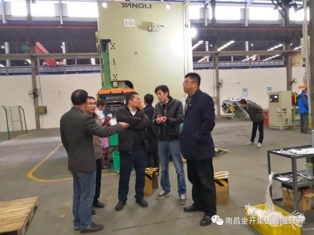 金开球友会手机版董事长胡顺明前往球友会手机版自主投资项目现场指导工作