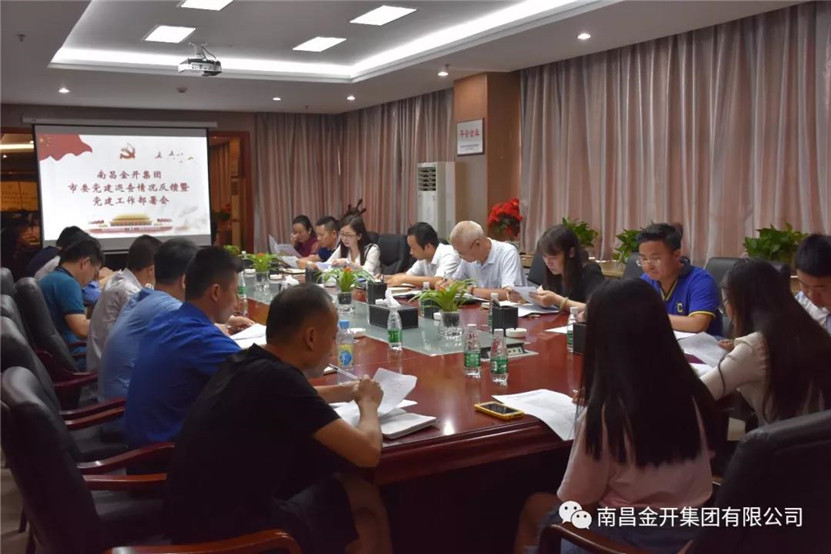 全面自查 举一反三 金开球友会手机版党委部署党建巡查工作