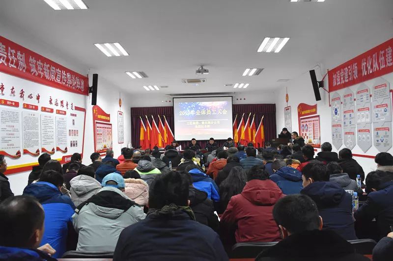 工匠球友会手机版召开2019年度第一次全体员工大会 