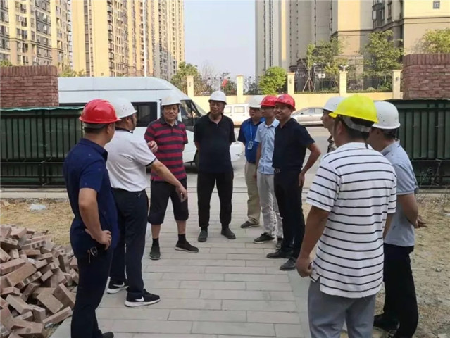 金开球友会手机版董事长谢荣华察看区社发口学校幼儿园教育民生项