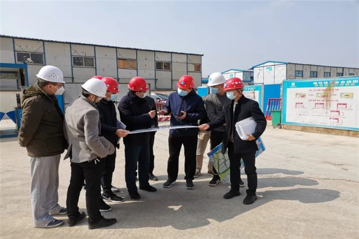 球友会手机版董事长谢荣华调研金赣服务中心项目建设进展