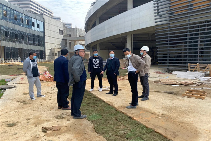 球友会手机版副总经理胡许亮督导推进儒乐湖片区重大重点项目建设