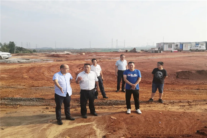 金开球友会手机版党委委员熊永赋深入儒乐湖片区调研项目建设情况