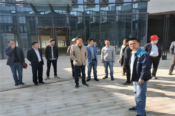 球友会手机版党委书记、董事长谢荣华调研球友会手机版重大重点项目建设