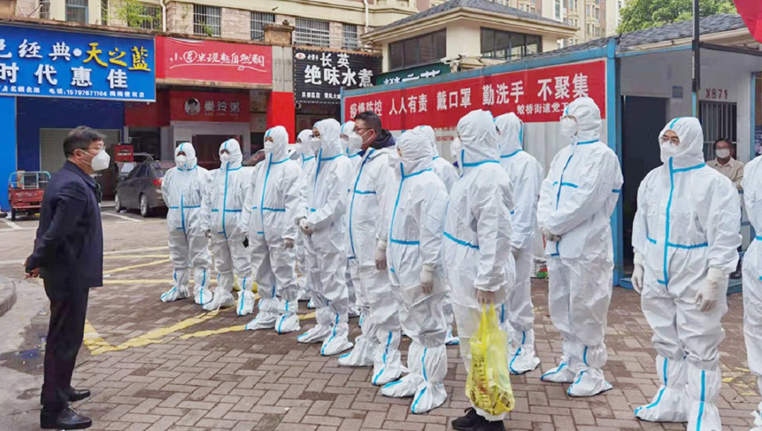 抗疫，他们奋勇在前！金开球友会手机版党员突击队火速驰援封控区