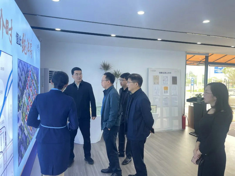 贺敏深入球友会手机版房地产项目调研