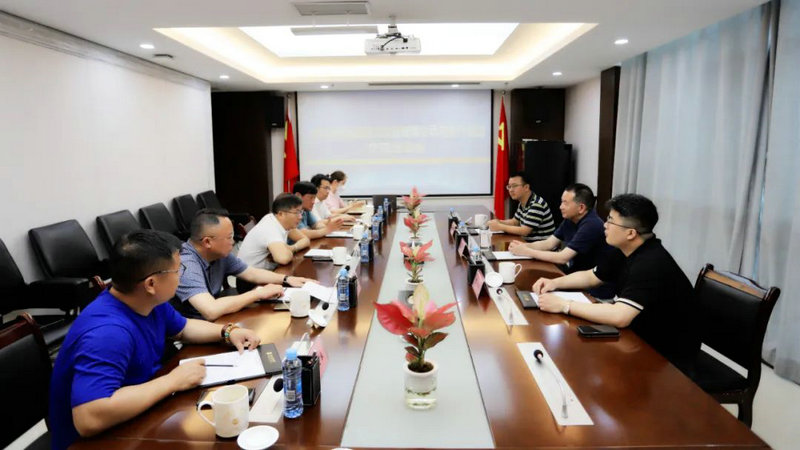浙江联顺筑养科技有限公司与金开球友会手机版进行合作洽谈