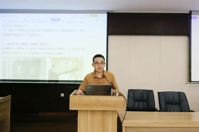 金开球友会手机版组织开展消防设施安全讲座及实操演练