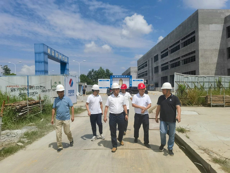 胡许亮巡查球友会手机版在建项目工程质量及安全生产情况