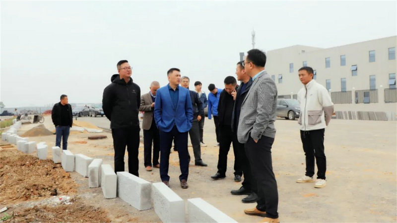 李茶根调研球友会手机版项目建设情况