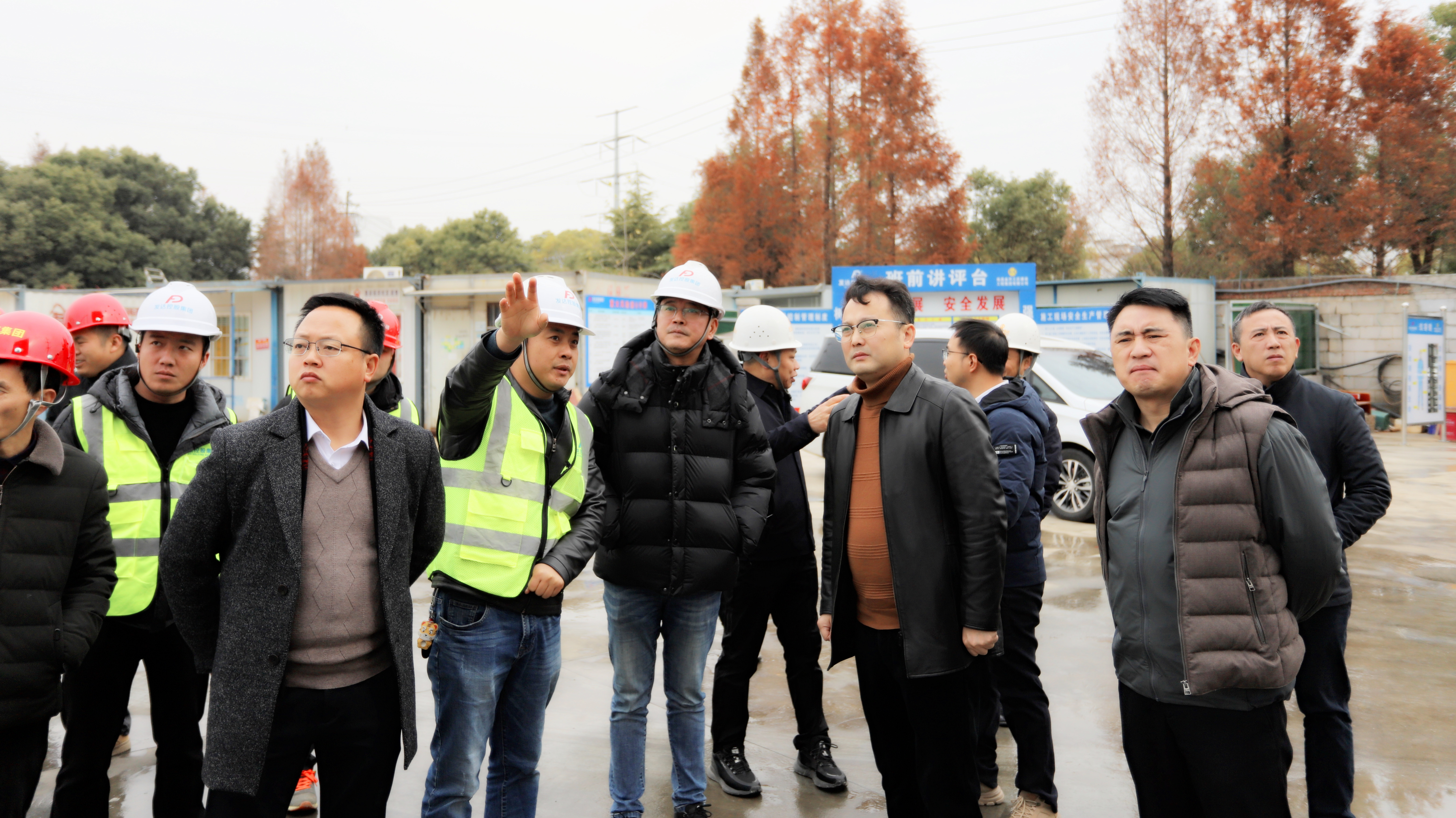 程振华带队调研球友会手机版重点项目建设情况
